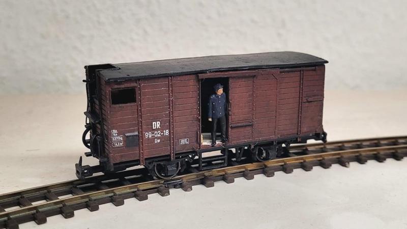 H0m Behelfspackwagen