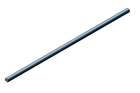 Six inch staff for dummy 13
