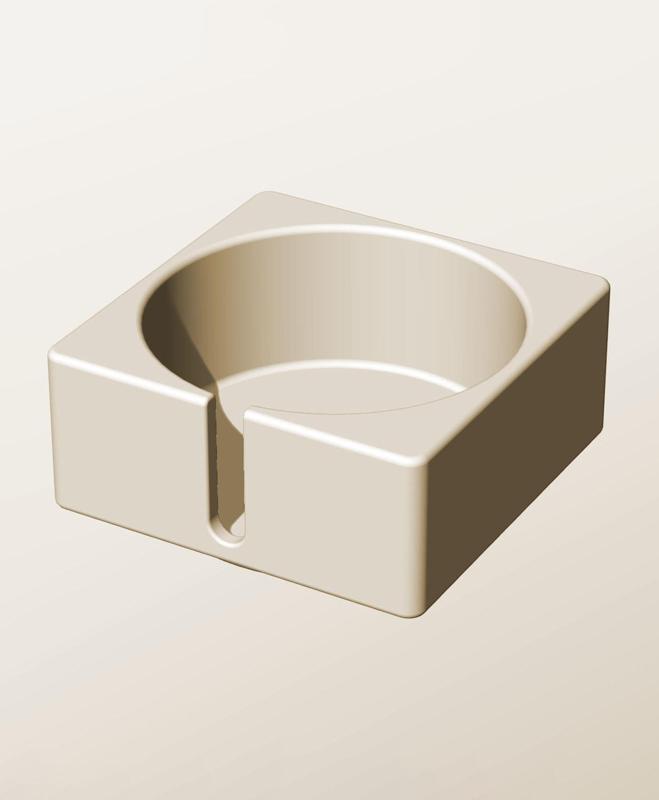 CS96-45-S Stacking slotted module bin for modern home decor