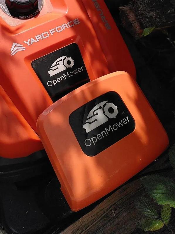 OpenMower Logo Panel for Yard Force Classic 500   