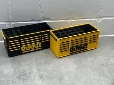 Dewalt Inspired Desktop Work toolbox fan art