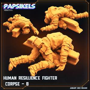 HUMAN RESILIENCE FIGHTER CORPSE B