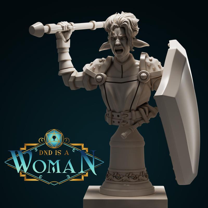 Firbolg Cleric - Annote - Bust