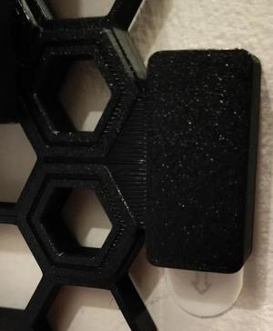 Honeycomb Storage Wall Vertical Command Strip Hangers   