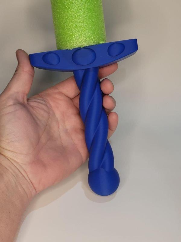 Pool Noodle Sword - Twisted Rope