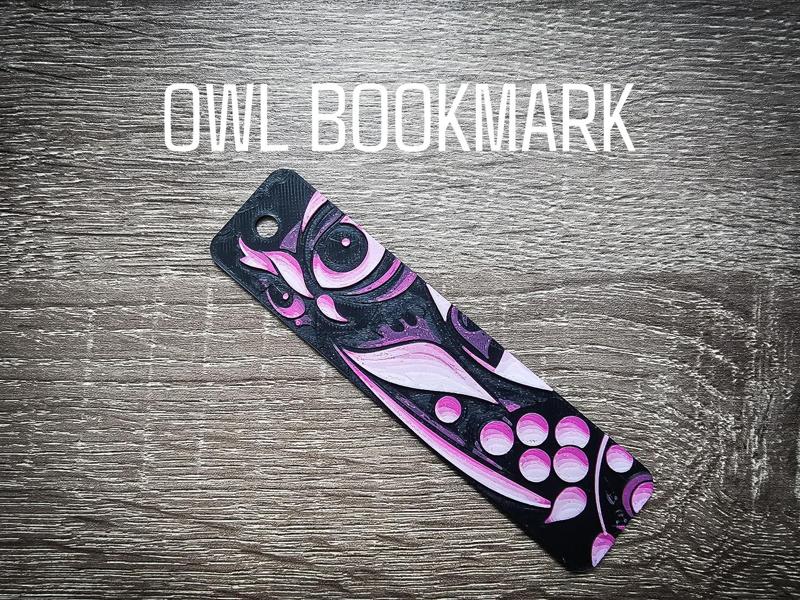 Bookmark - Owl HUEFORGE