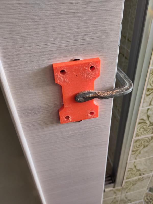 Bohrschablone für BAD/WC Türgriffgarnituren