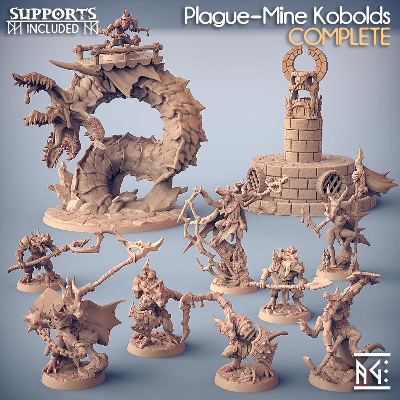 Plague-Mine Kobolds (presupported)