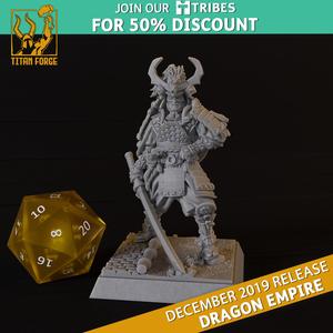 Ruijn Shogun - Dragon Empire - Titan Forge Miniatures December 2019