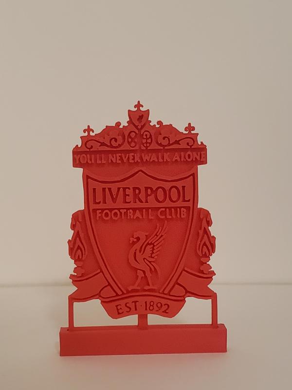 Simple Liverpool Desktop Badge