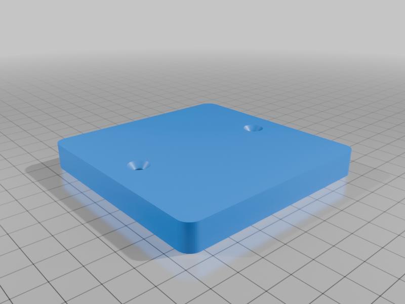 Parametric UK 1-Gang Deep Blanking Plate