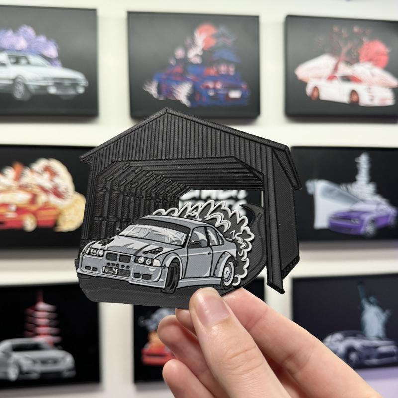 Monochrome E36 Magnet