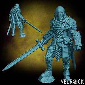 Weary Knight with Greatsword (male) NOW PRESUPPORTED
