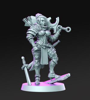Rose - Female Soldier - 32mm - DnD -