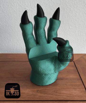 Dragon Claw Book Holder / No Supports / 3MF Included