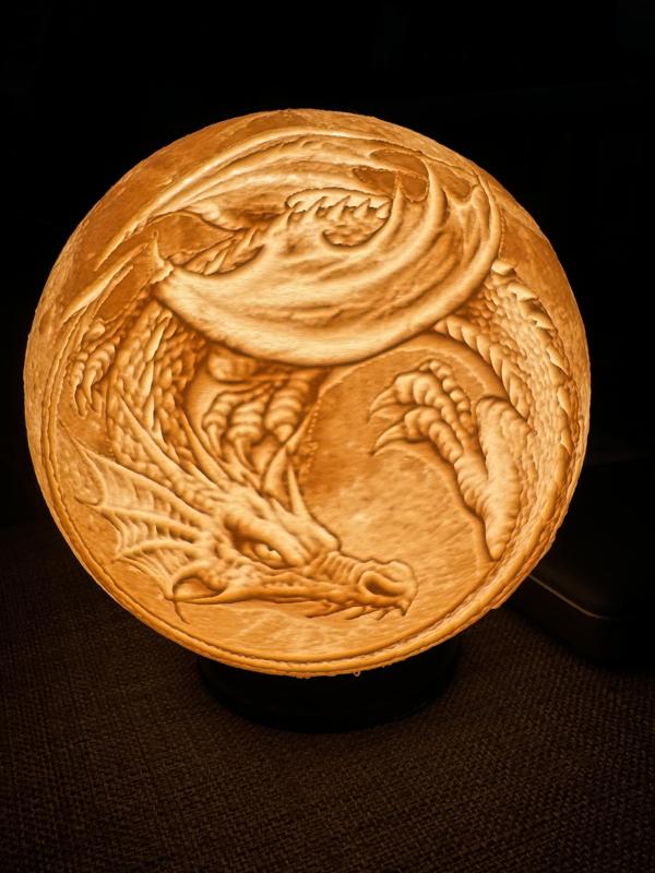 Moon Dragon Lamp