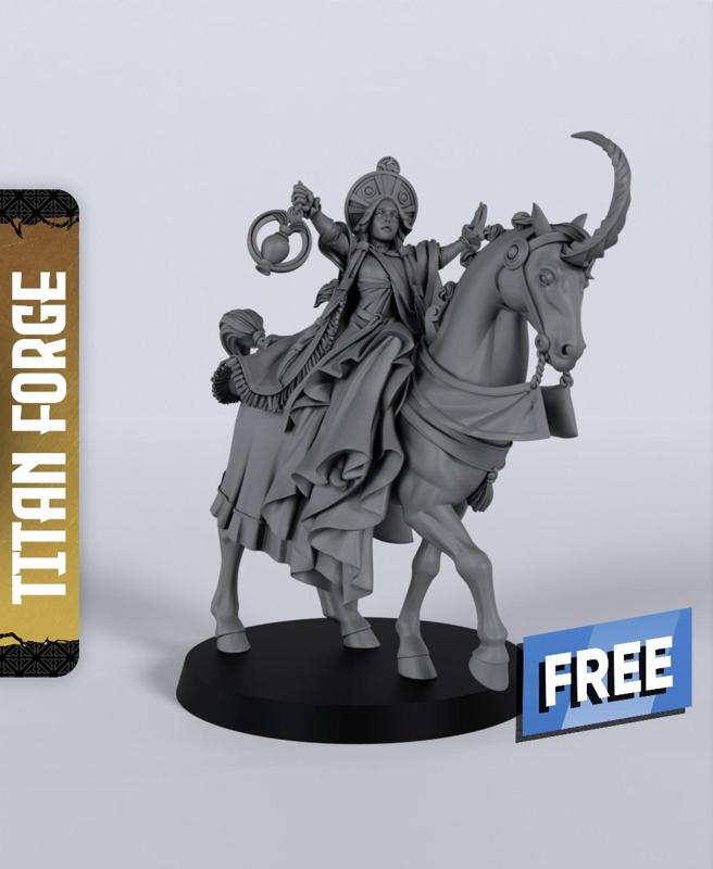 Damsel - With Free Dragon  - 5e DnD Inspired for RPG and Wargamers