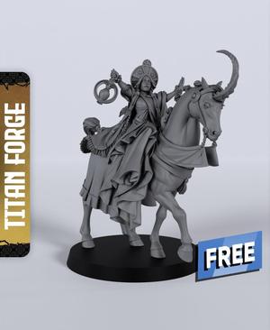 Damsel - With Free Dragon  - 5e DnD Inspired for RPG and Wargamers
