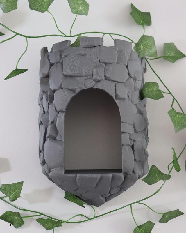 Medieval Castle Tower Decorative Shelf