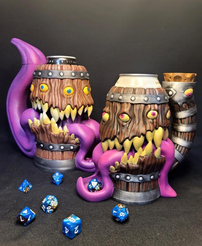 12oz and 16 oz Mimic Can Cozy Dice Tower