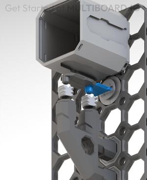 Bracket to Bin Joint - OI Rail Pop-In