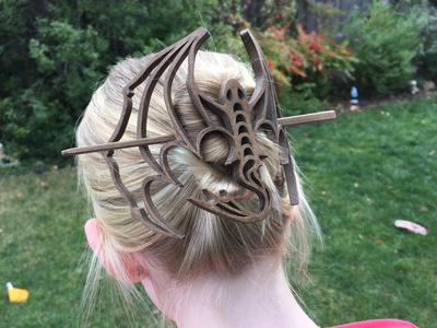Toothless Hair Pin