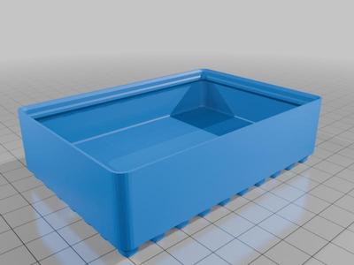 DecFinity 10x7 (100mm x 70mm) undivided bin