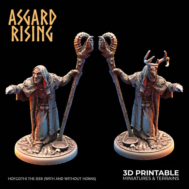 Hofgothi the Seer /EasyToPrint/ /Pre-supported/
