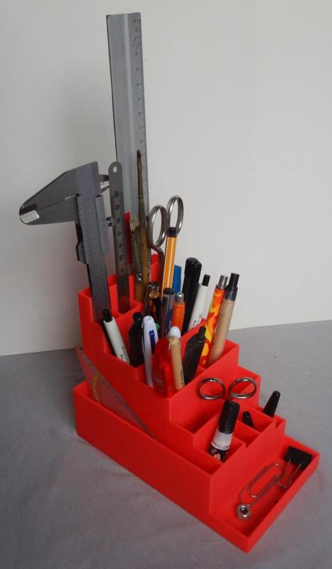 Desktop Organizer Schreibtisch Geodreieck Klebertuben Organisierer Lineal Schere protactor glue tube