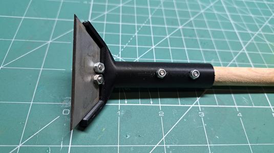Aquarium Glass Scraper for 1/2" dowel