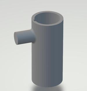 Toilet hinge part