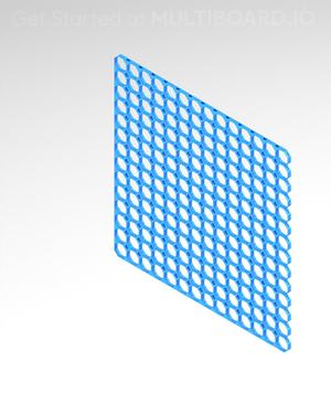 14x14 Left Strip - Multiboard Border Tile