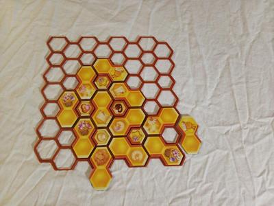 Hive Tile Holder for Honey Buzz