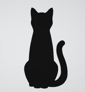 Katze Wandbild