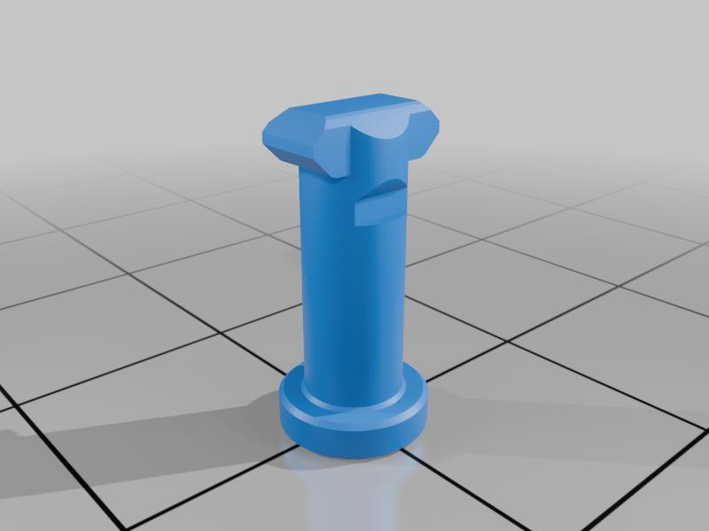 Verschlussriegel / Locking bolt for fischertechnik