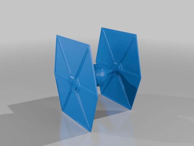 Star Wars-Inspired Spaceship 3D Model - Premium STL File for 3D Printing