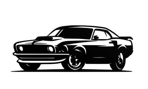 Ford Mustang - wall art