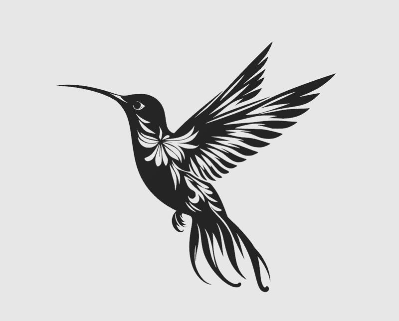 Hummingbird - wall art