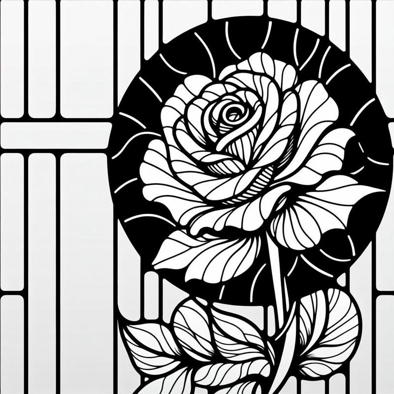 Wall art - The rose in its greenhouse