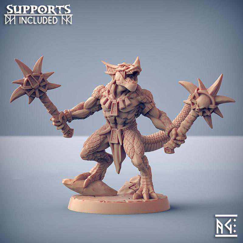 Goldmaw Lizard - D (Male) Modular