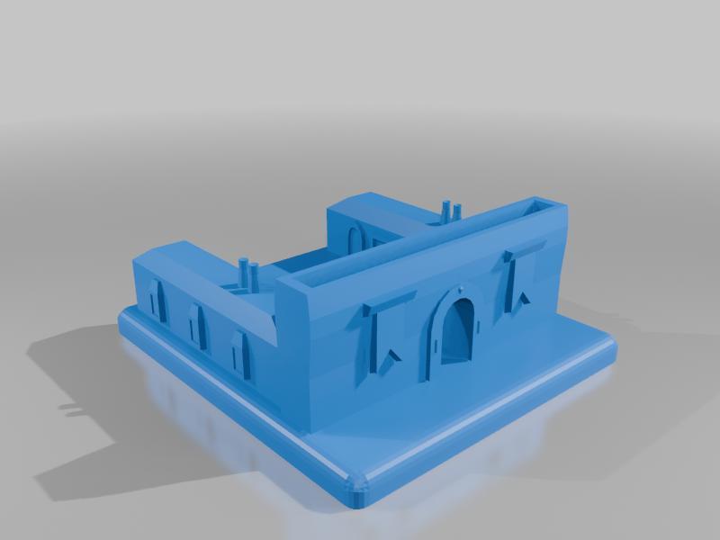 Gate House for Castle or Fort