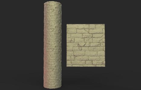 Texture rolling pin No22