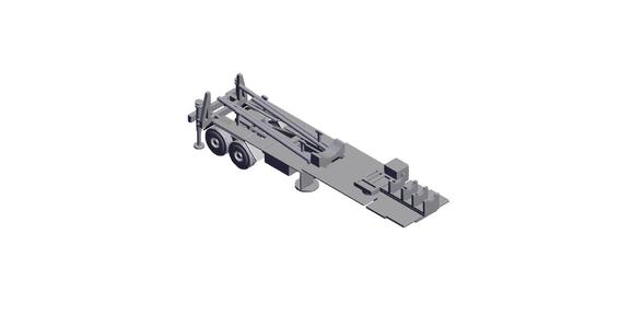 1/87 Scale Pershing II Missile Launcher.stl