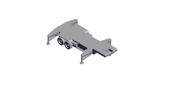 1/87 Scale Patriot Missile Trailer.stl