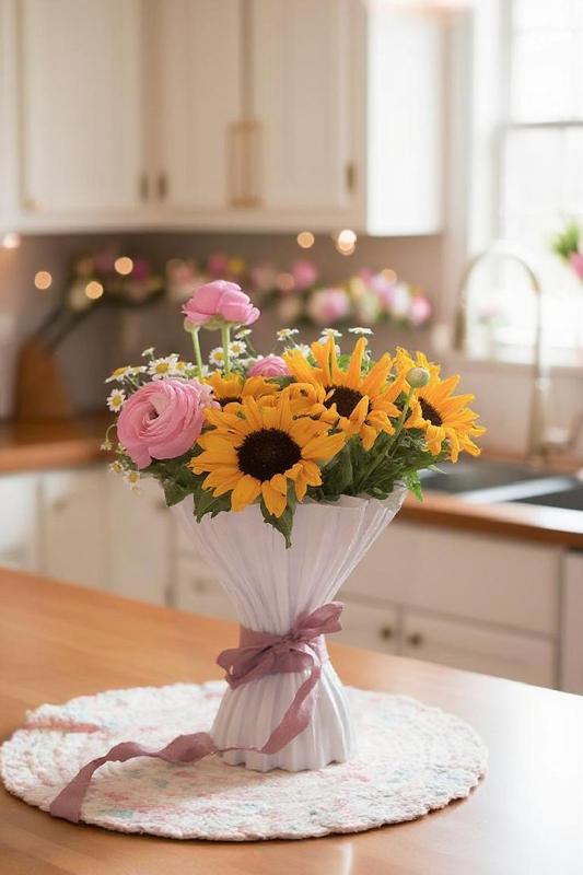 Gift Bouquet Vase – Preserve the Moment in a 3D Printed Design