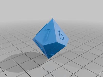 ten sided poison counter for magic the gathering