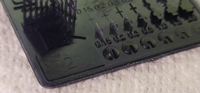 Siraya Tech Numbered Test Models