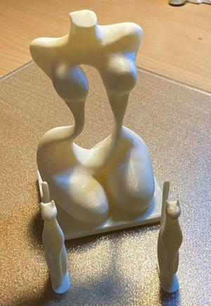 Childless Cat Lady II - Lady Kneeling