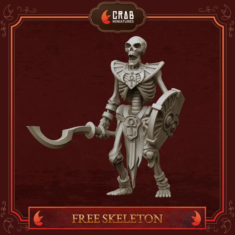 Pharaoh's Legacy - Free Skeleton