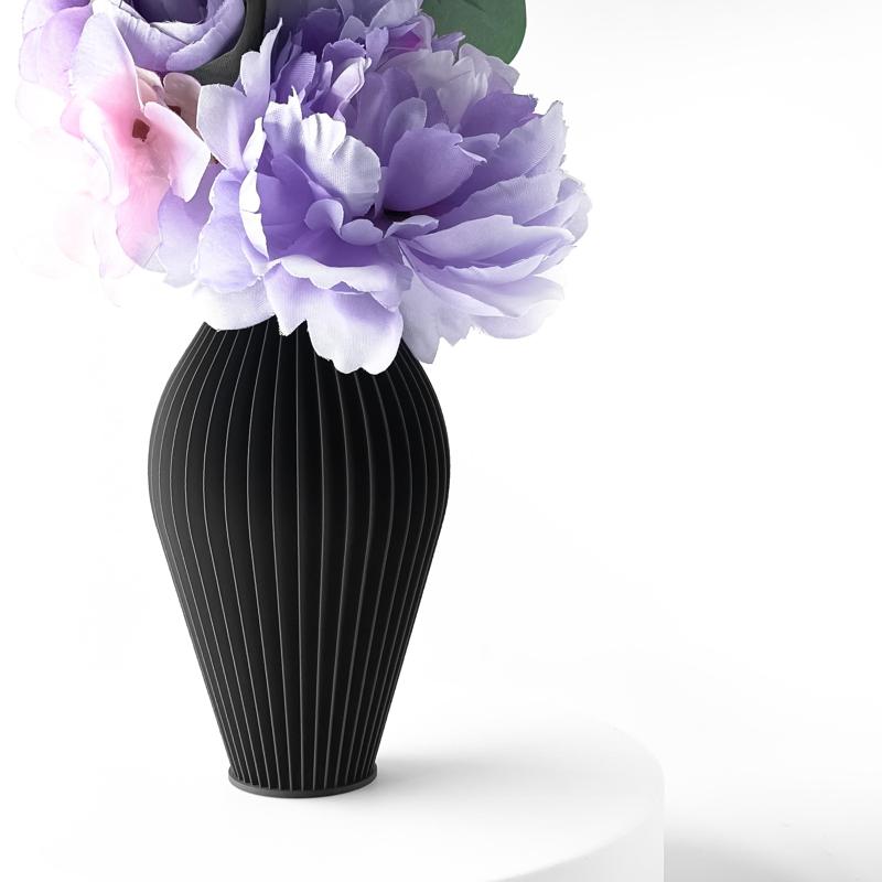 The Romere Vase, Modern and Unique Home Decor for Dried and Flower Arrangements  | STL File